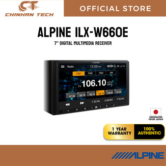 ALPINE iLX-W670E  7-inch Digital Multimedia Receiver
