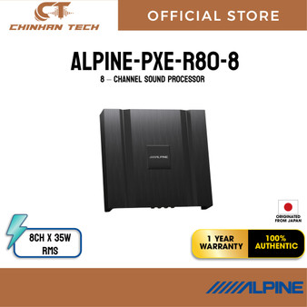 ALPINE  PXE-R80-8   8 – CHANNEL SOUND PROCESSOR