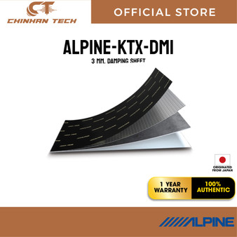 ALPINE KTX-DM1 3 MM. DAMPING SHEET 1pcs