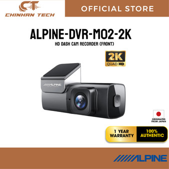 ALPINE DVR-M02 HD DASH CAM RECORDER (FRONT) ALPINE DVR-M02 HD DASH CAM RECORDER (FRONT)