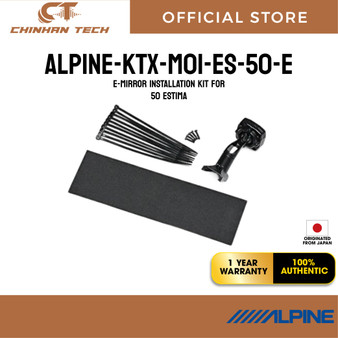 Alpine KTX-M01-ES-50-E Digital Mirror, Vehicle Specific Mounting Kit Alpine KTX-M01-ES-50-E Digital Mirror, Vehicle Specific Mounting Kit