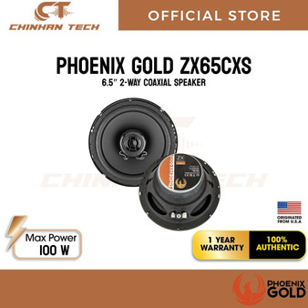 Phoenix Gold ZX65CXS 6.5″ (165mm) 2-way Coaxial Speaker with cable filters Phoenix Gold ZX65CXS 6.5″ (165mm) 2-way Coaxial Speaker with cable filters