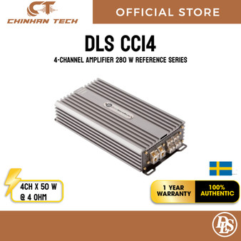 DLS CCi44 Class A/B Four Channel Amplifier 85W RMS X 4