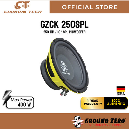 GZCK 250SPL 250 mm / 10″ SPL midwoofer