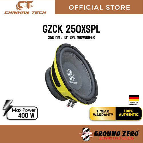 GZCK 250XSPL 250 mm / 10″ SPL midwoofer