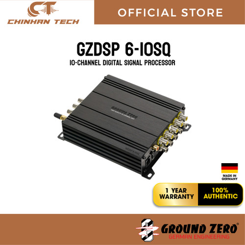 Ground Zero GZDSP 6-10SQ    10-channel digital signal processor