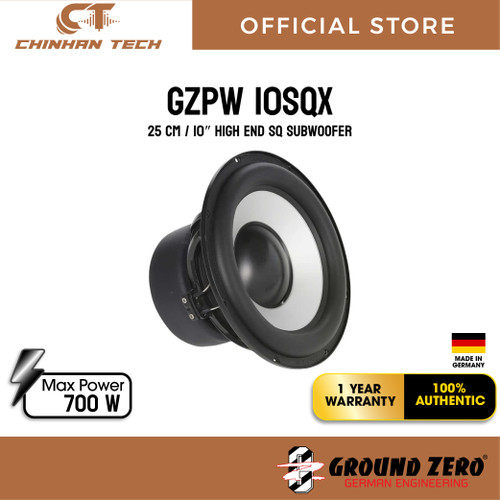 GZPW 10SQX 25 cm / 10″ high end SQ subwoofer