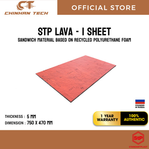 STP Lava    Sound Insulation Material [1 Sheet]