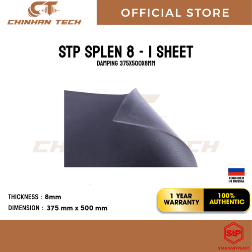 STP Splen 08 - Car Soundproof Sound Deadening [1 Sheet]