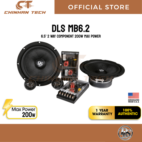 DLS MB6.2 6.5" 2-way Component System