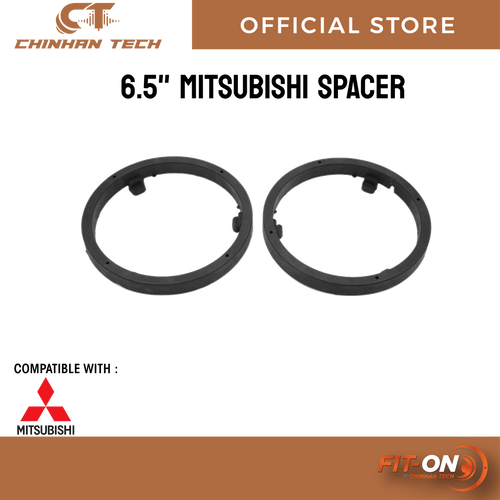 FIT ON Mitsubishi 6.5" Speaker Ring [2 Pieces]