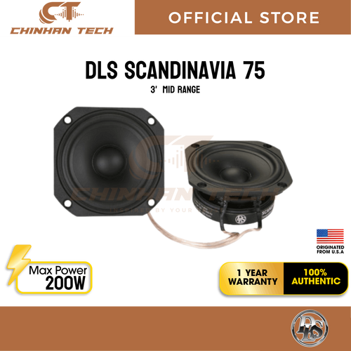 DLS Scandinavia 75 3" Midrange Speaker