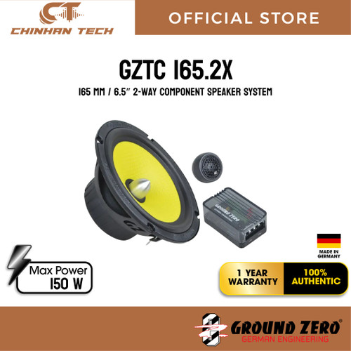 GZTC 165.2X 165 mm / 6.5″ 2-way component speaker system