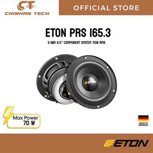 Eton PRS 165.3  3-WAY 6.5" COMPONENT SYSTEM 70W RMS