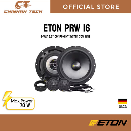 ETON PRW 16  2-WAY 6.5" COMPONENT SYSTEM 70W RMS