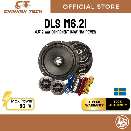 DLS M6.2i   6.5' 2 WAY COMPONENT 160W MAX POWER
