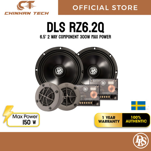 DLS RZ6.2Q  6.5' 2 WAY COMPONENT 300W MAX POWER