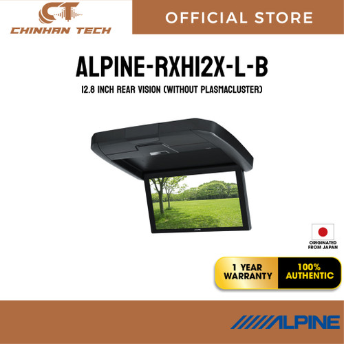 ALPINE  RXH12X-L-B  12.8INCH ROOF MONITOR VELLFIRE ALPHARD