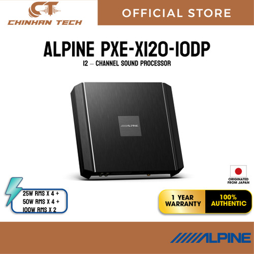 Alpine PXE-X120-10DP 12 – CHANNEL SOUND PROCESSOR