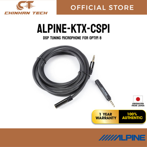 ALPINE  KTX-CSP1  DSP TUNING MICROPHONE FOR OPTIM 8