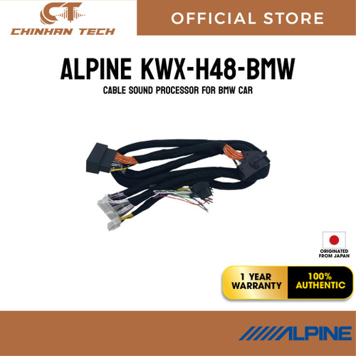 ALPINE KWX-H48-BMW  Cable Sound Processor For BMW Car