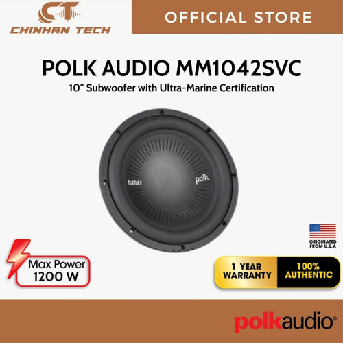 Polk Audio MM1042SVC  10" Subwoofer with Ultra-Marine Certification