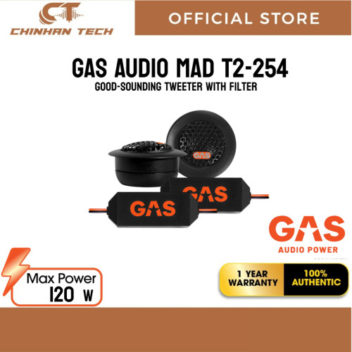 GAS MAD T2-254  good-sounding tweeter with filter