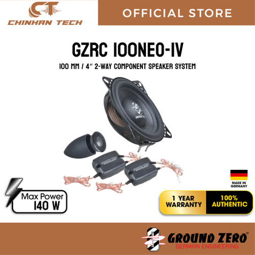 GZRC 100NEO-IV 100 mm / 4″ 2-way component speaker system