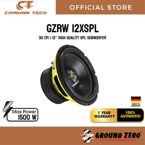 GZRW 12XSPL 30 cm / 12″ high quality SPL subwoofer