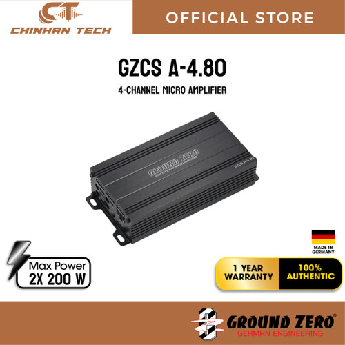 GZCS A-4.80 4-channel micro amplifier