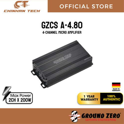 GZCS A-4.80 4-channel micro amplifier