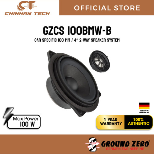 GZCS 100BMW-B Car specific 100 mm / 4″ 2-way speaker system