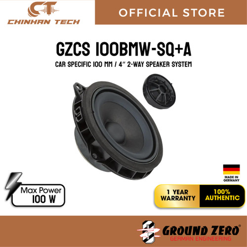 GZCS 100BMW-SQ+A Car specific 100 mm / 4″ 2-way speaker system