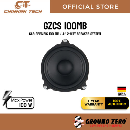 GZCS 100MB Car specific 100 mm / 4″ 2-way speaker system