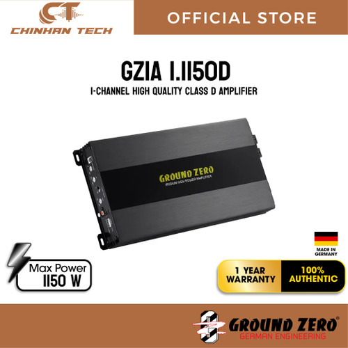 GZIA 1.1150D 1-channel high quality class D amplifier