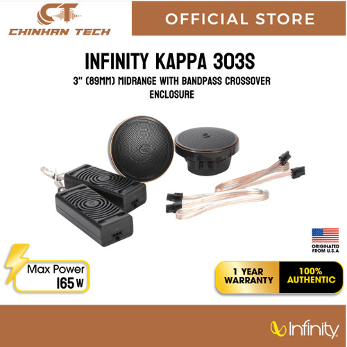Infinity Kappa 303S Kappa Series 3" midrange speakers