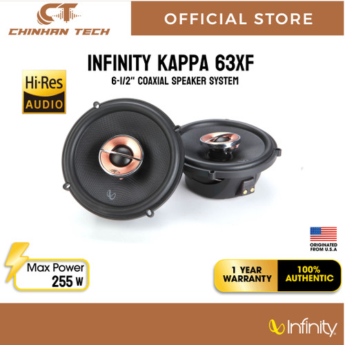 Infinity Kappa 63XF Kappa Series 6-1/2" 2-way car speakers