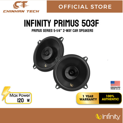 Infinity Primus 503F Primus Series 5-1/4" 2-way car speakers