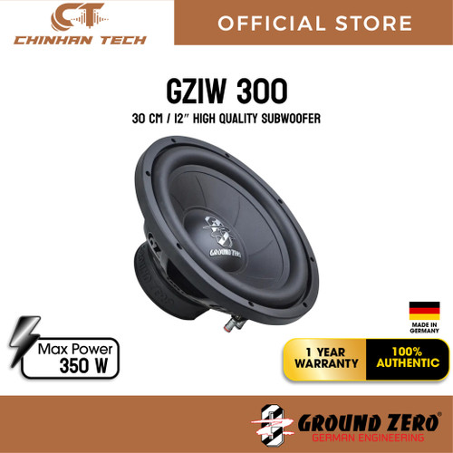 GZIW 300 30 cm / 12″ high quality subwoofer