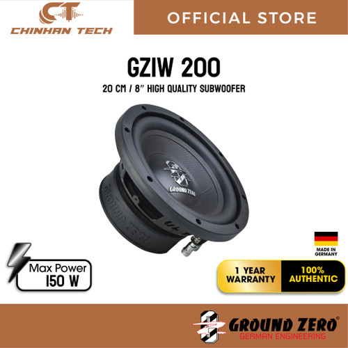 GZIW 200 20 cm / 8″ high quality subwoofer