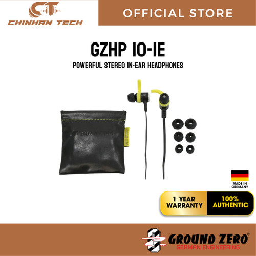 GZHP 10-IE Powerful stereo in-ear headphones