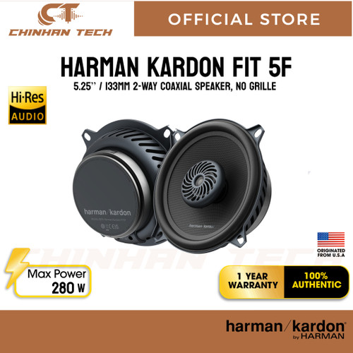 Harman Kardon FIT 6 6.5IN 2 WAY COAX SPK, WITH GRILLE