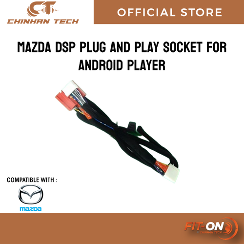 Mazda CX-7 Car Stereo Power Harness Socket With Canbus For Android Player -A12912