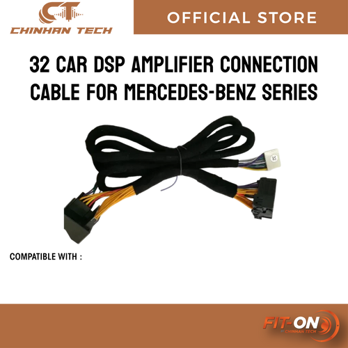32 Car DSP Amplifier Connection Cable for Mercedes-Benz Series