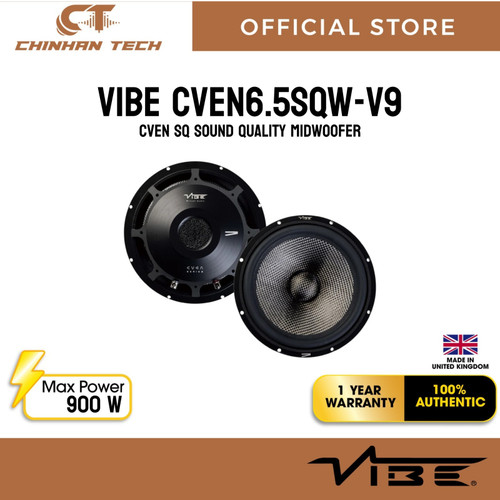 VIBE CVEN6.5SQW-V9: CVEN SQ Sound quality midwoofer