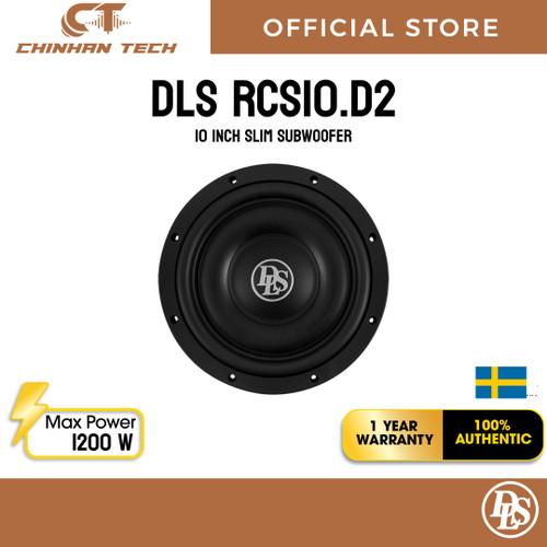 DLS Performance RCS10.D2 10" (250 mm) car subwoofer designed