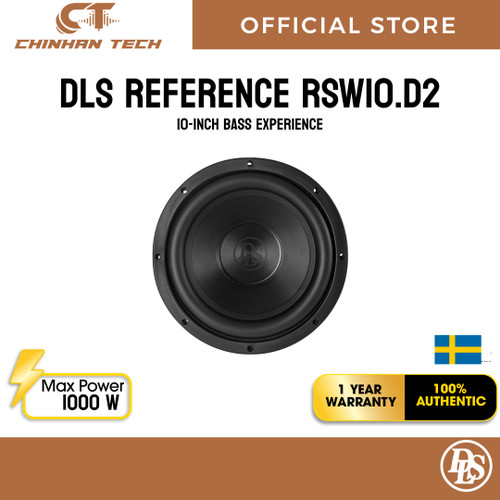 DLS Reference RSW10.D2 10-inch bass experience that surpasses all expectations