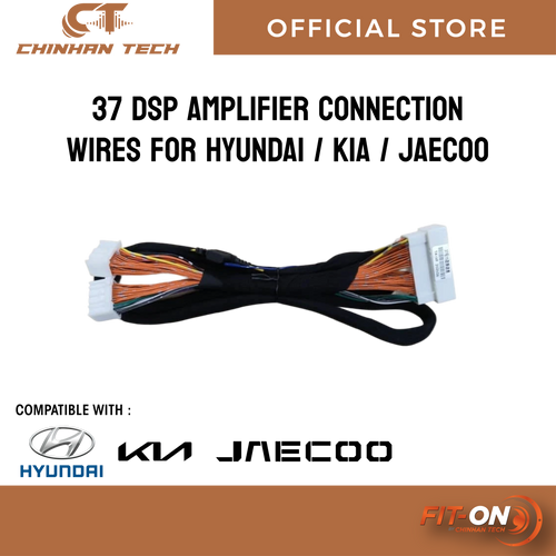 #37 DSP Amplifier Connection Wires for HYUNDAI / KIA / JAECOO.