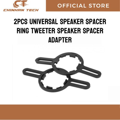 2Pcs Universal Speaker Spacer Ring Tweeter Speaker Spacer Adapter