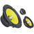 Ground Zero GZTC 165.3X-ACT    165 mm / 6.5″ 3-way component speaker system for active use